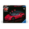 Ravensburger 3d puzzel ferrari sf 90 stradale, 108st.