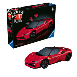 Ravensburger 3d puzzel ferrari sf 90 stradale, 108st.