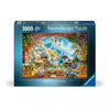 Ravensburger puzzel mediterranean terrace view 1000 stukjes
