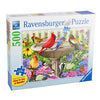 Ravensburger puzzel het vogelbad 500 stukjes extra groot