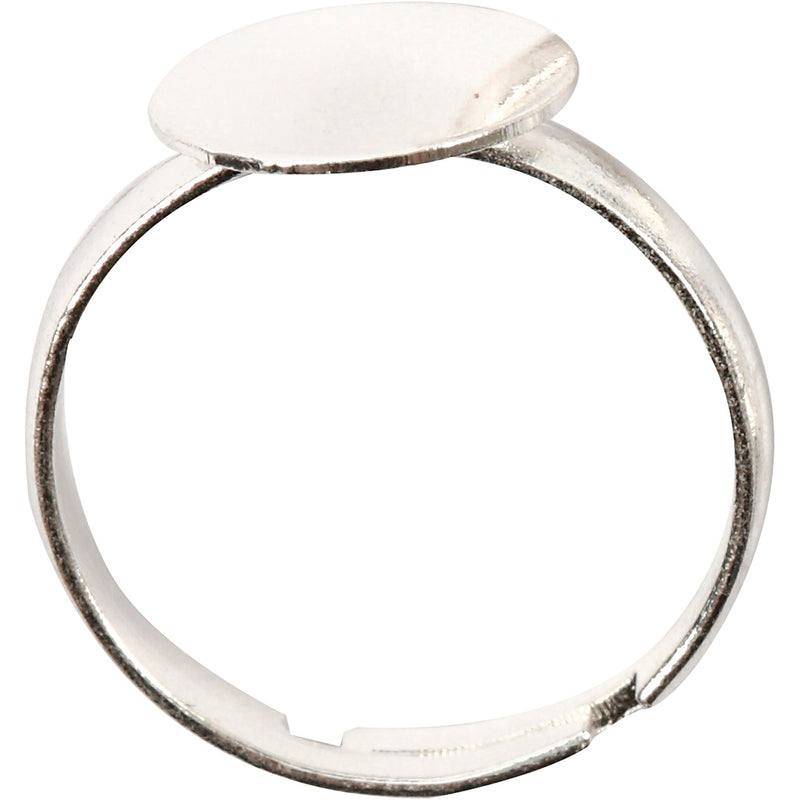 Creativ company https: www.cchobby.nl ring-voor-de-vinger-verzilverd-3-stuk-1-doos