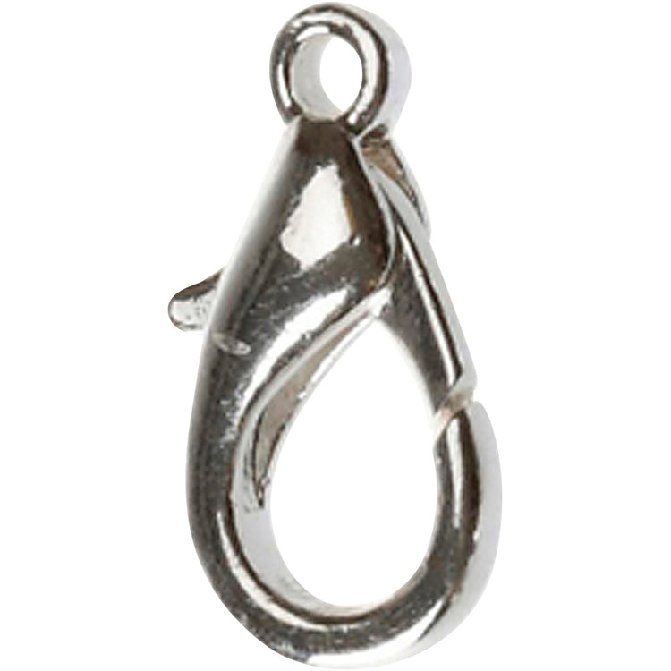 Creativ company http: www.cchobby.nl karabijnhaken-l-18-mm-verzilverd-4-stuk-1-doos