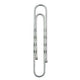 Paperclips norica 2262 metaal 77 mm 100 stuks