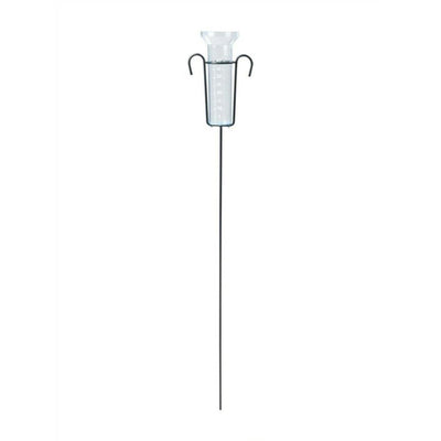 Regenmeter op metalen steel 80cm