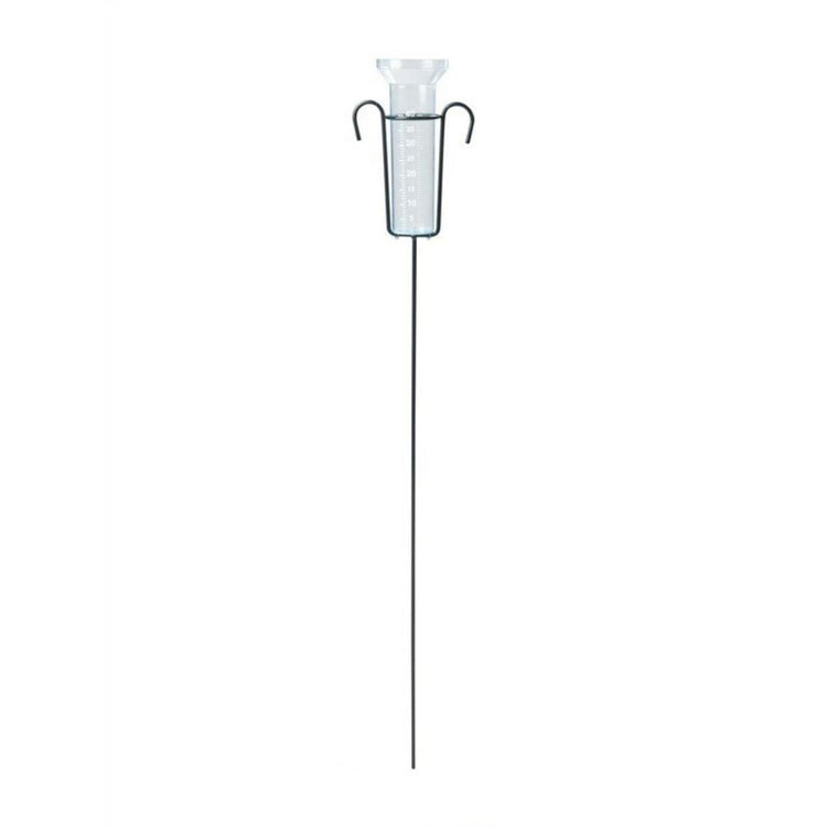 Regenmeter op metalen steel 80cm