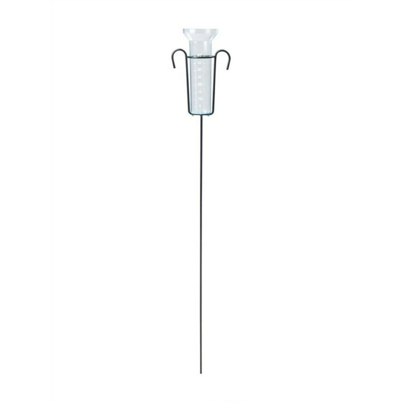 Regenmeter op metalen steel 80cm