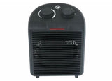 Abi ventilatorkachel 2000w zwart met 2 warmtestanden en koude lucht functie - afbeelding 2