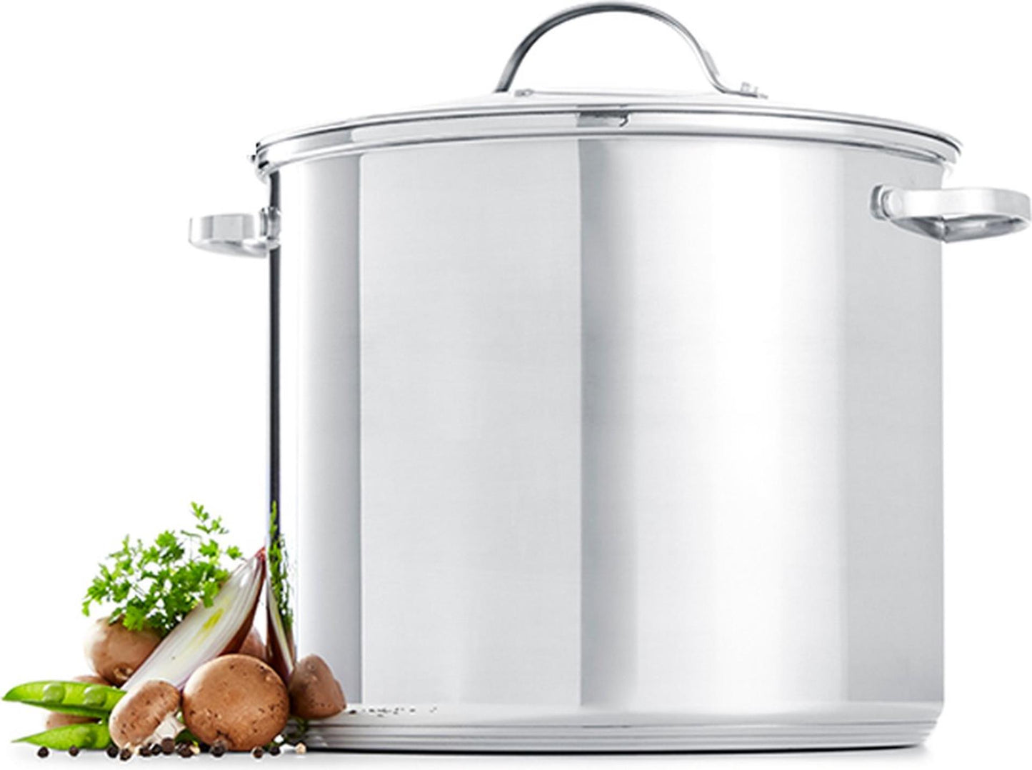 Deksi soeppan met glasdeksel 10l ø26cm