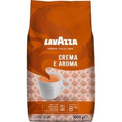Lavazza crema e aroma koffiebonen - koffie blend van robusta en arabica bonen - intensiteit 8 10 - 1 kg