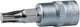 Ks tools dopsleutelbit t-profile insert 1 4 t40 without hole