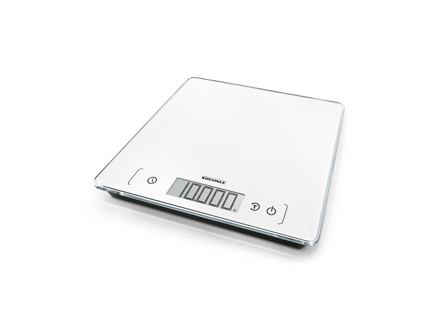 Soehnle keukenweegschaal page comfort 400 - digitaal - extra groot weegvlak - 1 gram nauwkeurig - tot 10 kg - wit