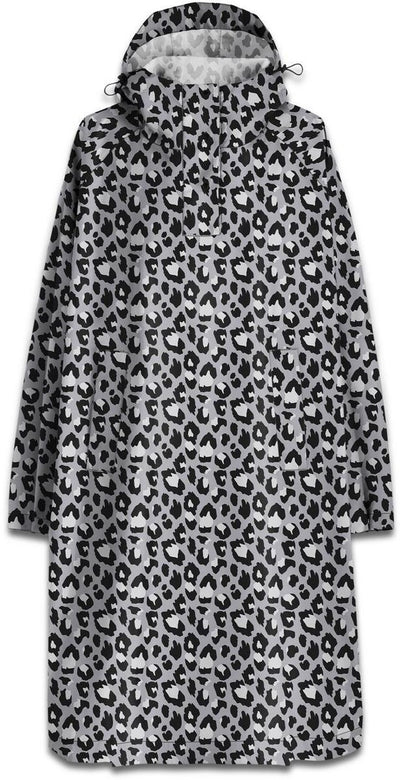 Reisenthel mini maxi raincoat - regenjas - oversized - waterdicht - one size - leo nero zwart