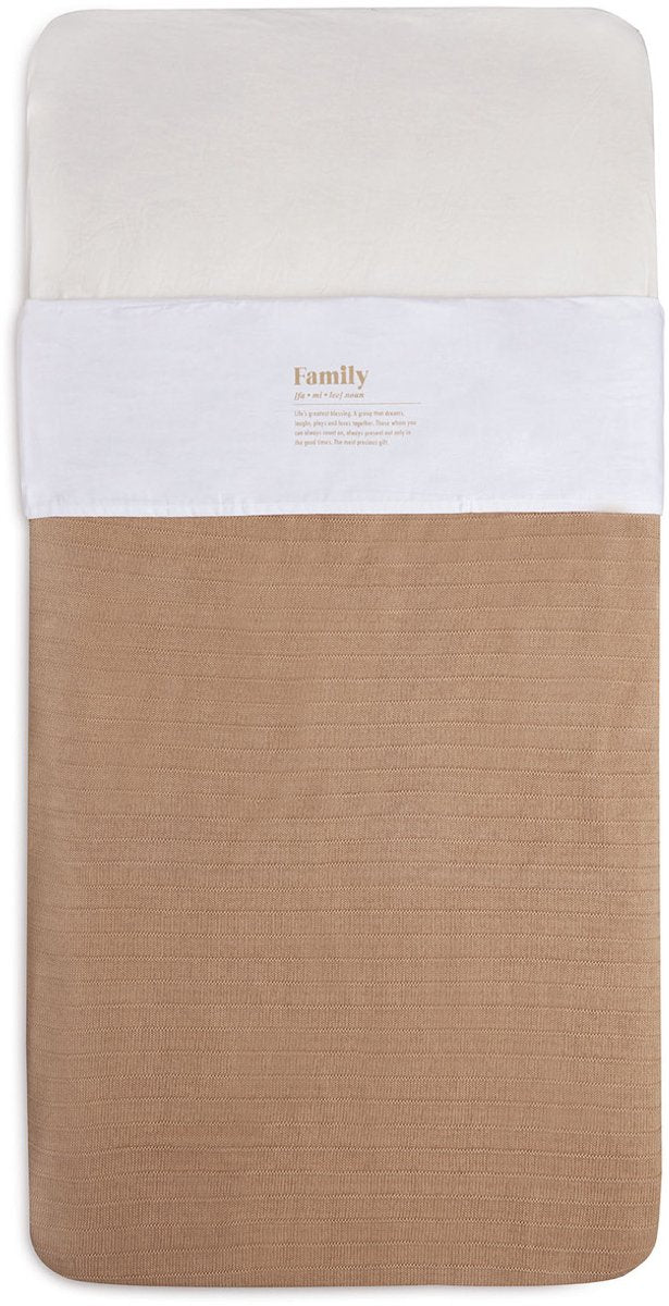 Jollein laken wieg 75x100cm family