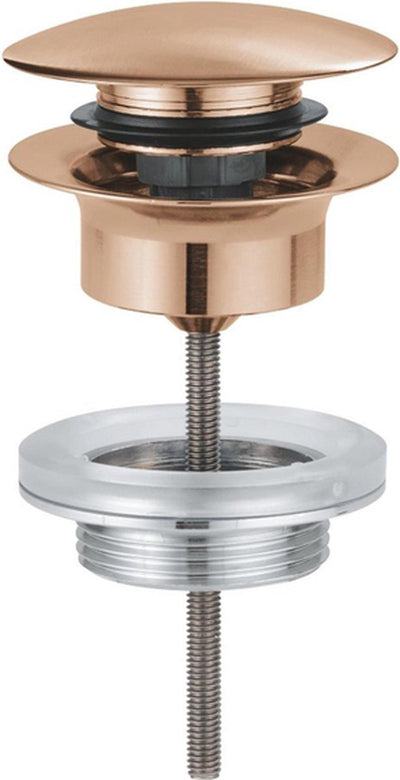 Grohe afvoergarnituur - push-open - geborsteld warm sunset (mat brons)