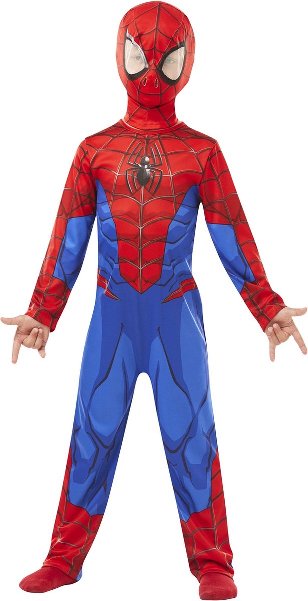 Rubies uk spiderman pak kind™ - maat l (122-128) l