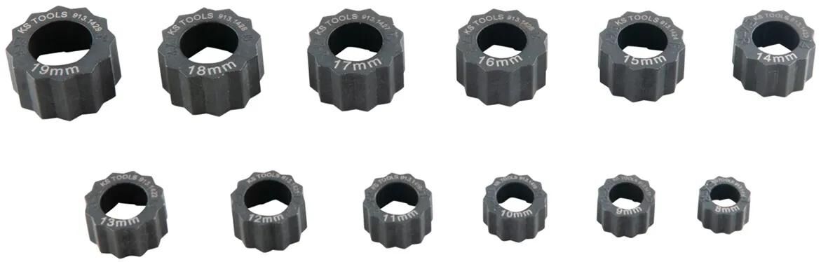 Ks tools schroefdraad-uitdraaiset nut extractor set 12tlg.