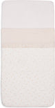 Jollein baby laken wieg - 75x100cm - ruffle - natural