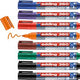Whiteboard-marker edding 360 ronde punt 1,5 - 3 mm kleurenassortiment 8 stuks