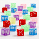 Https: www.cchobby.nl letterkralen-afm-7x7x7-mm-gatgrootte-3-mm-ca-1950-stuk-diverse-kleuren-450-gr-700-ml-1-doosje - afbeelding 2