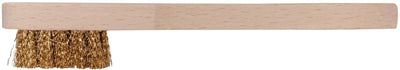 Sw stahl draadborstel candle brush brass