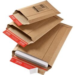 Kartonnen enveloppen colompac cp 010.04.020 bruin golfkarton