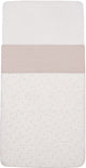 Jollein baby laken ledikant - 120x150cm slub - nougat