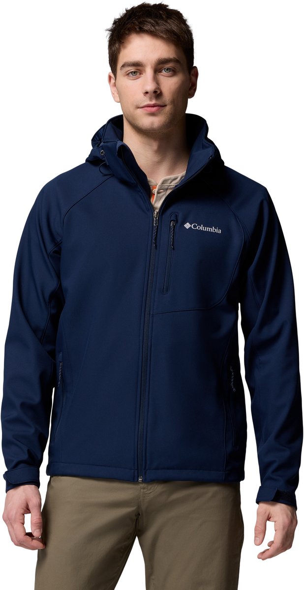 Columbia cascade ridge™ iii softshell heren outdoorjas - collegiate navy