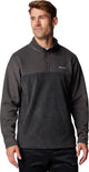 Columbia steens mountain™ half snap ii men's outdoortrui - charcoal heather, shark - maat m