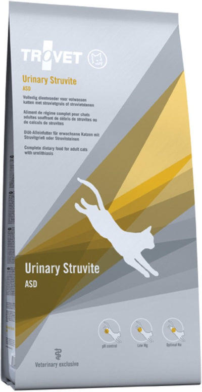 0 0 trovet asd urinary struvite cat - kattendieetvoer - 10 kg