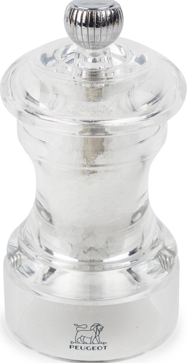 Peugeot bistro zoutmolen 10 cm - transparant - acryl