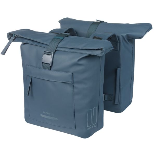 Basil b.v. tas basil brooklyn dubbel blauw | 41l