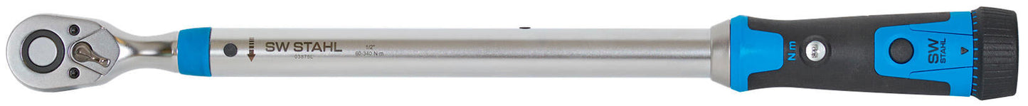 Sw stahl momentsleutel torque wrench 1 2 sw-steel 60-340 nm