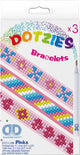 Diamond dotz® diamond dotz dotzies pinks armbandjes - diamond painting - 804 dotz - 21x2 cm