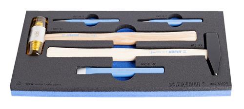 Unior inlay hamer- en beitelset 964 10sos