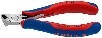Knipex elektronica-voorsnijtang met schuine kop met meer-componentengrepen 120 mm - 6212120