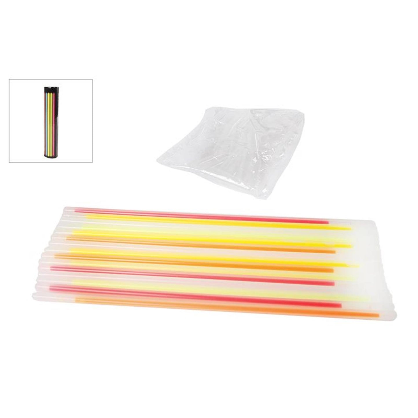 Glowsticks in koker, 50st