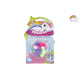 Unicorn raamlopertjes eenhoorn 2cm 12stuks