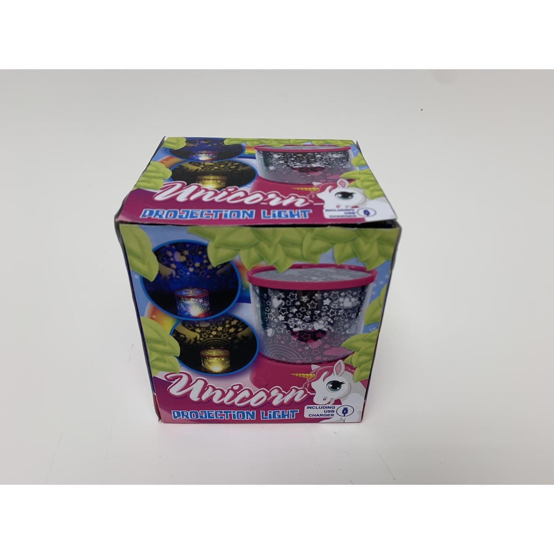 Unicorn eenhoorn projectorlamp 12cm oplaadbaar