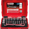 Ks tools dopsleutel set bit-rate 31tlg.