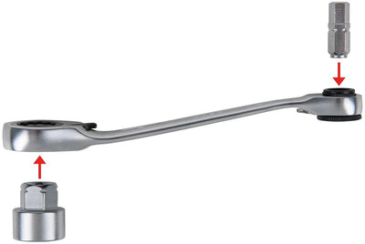 Ks tools dopsleutel set bit-rate 31tlg.