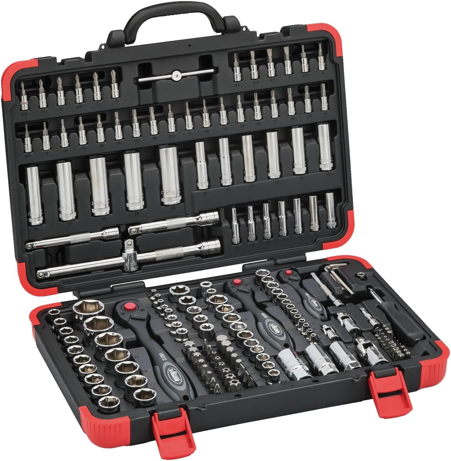 Vigor steckschlüsselsatz v2461n socket wrench sets 172tlg.