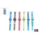 Jongens analoog horloge met licht 6 assorti