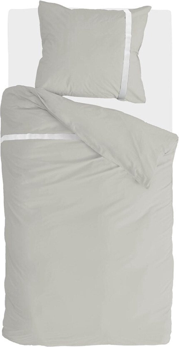 Walra dekbedovertrek timeless chic - 140x220 - 100% katoen (bci) - zand