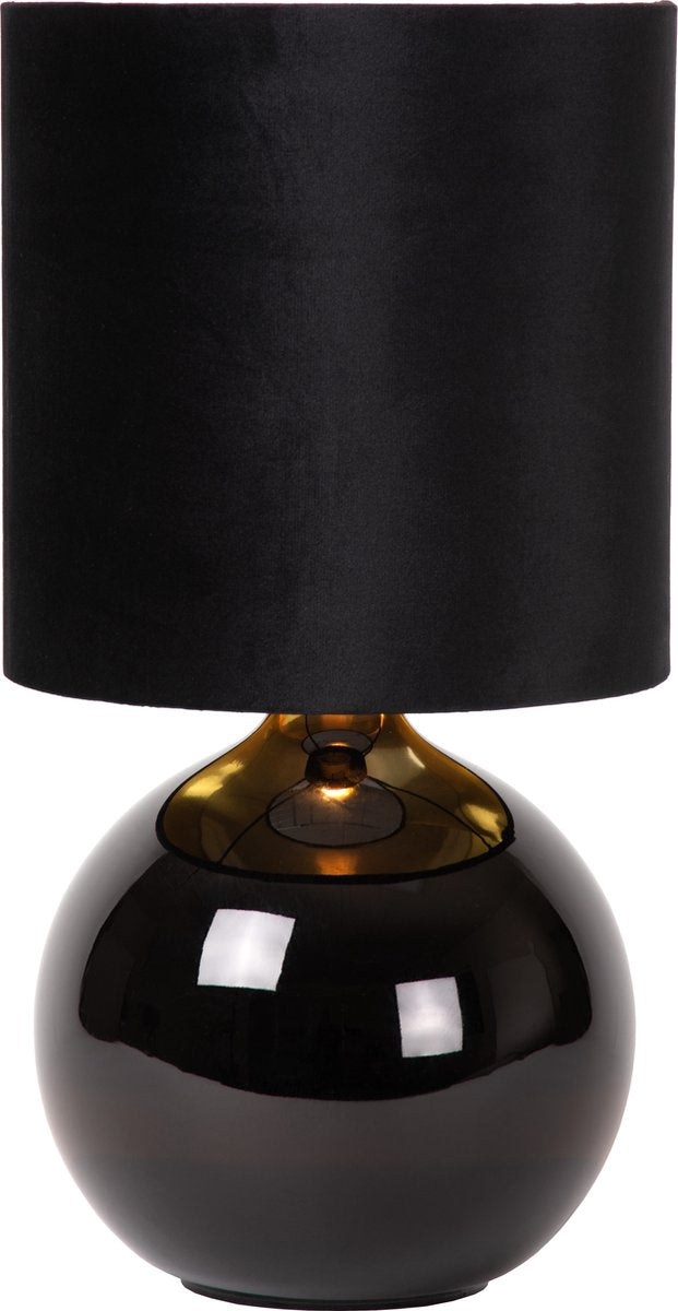 Lucide esterad - tafellamp - ø 24 cm - 1xe14 - zwart