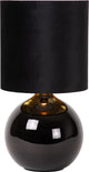 Lucide esterad - tafellamp - ø 24 cm - 1xe14 - zwart