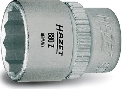 Hazet steckschlüsseleinsatz plug-in sockets 3 8 12mm 12-edge l1= 27.0mm