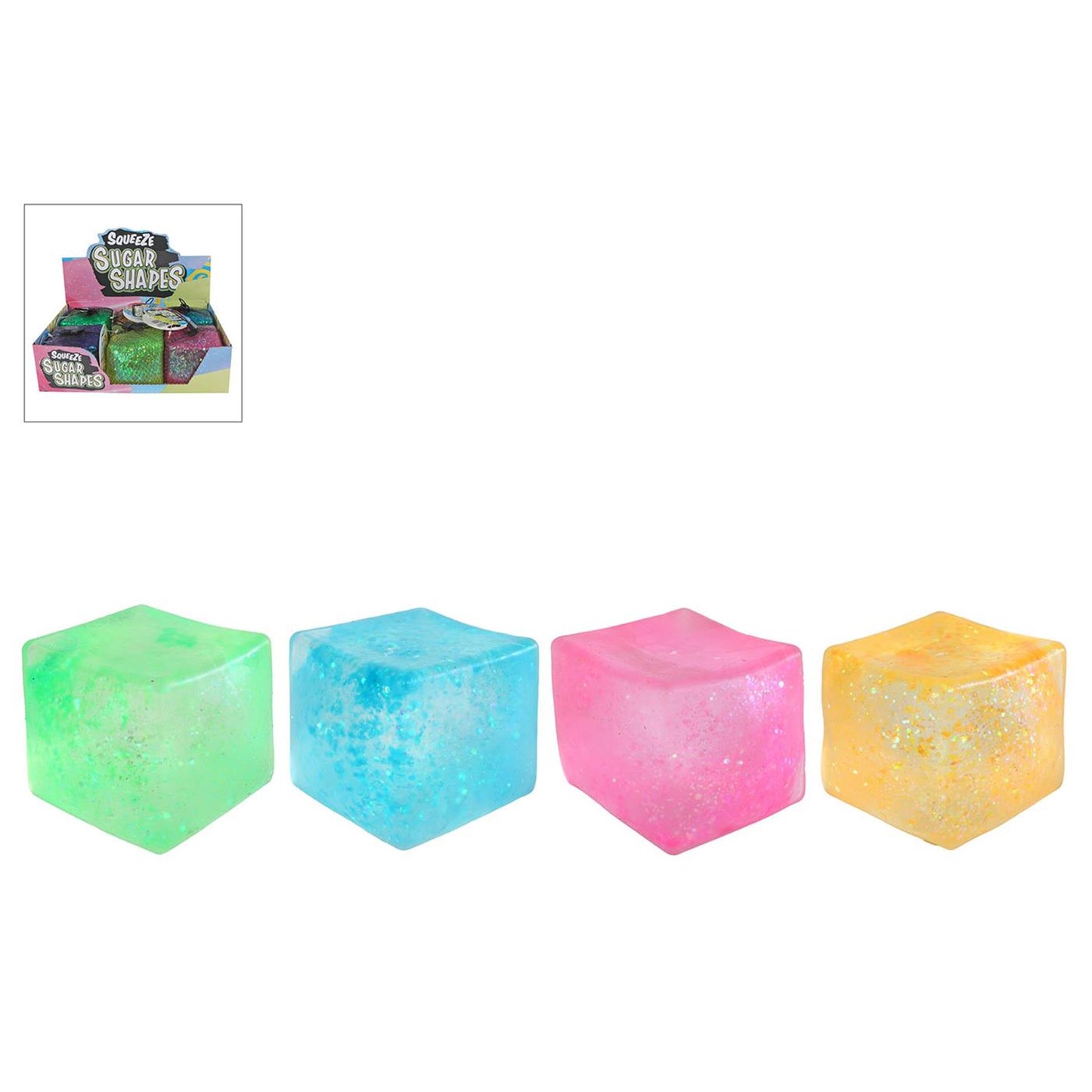 Squeeze kubus - 7cm