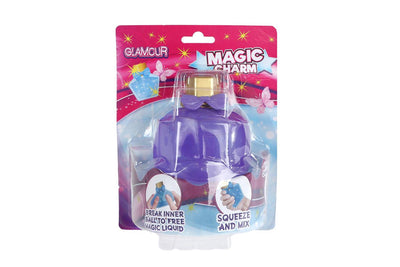 Glamour squeezy parfumfles met charms 2 assorti