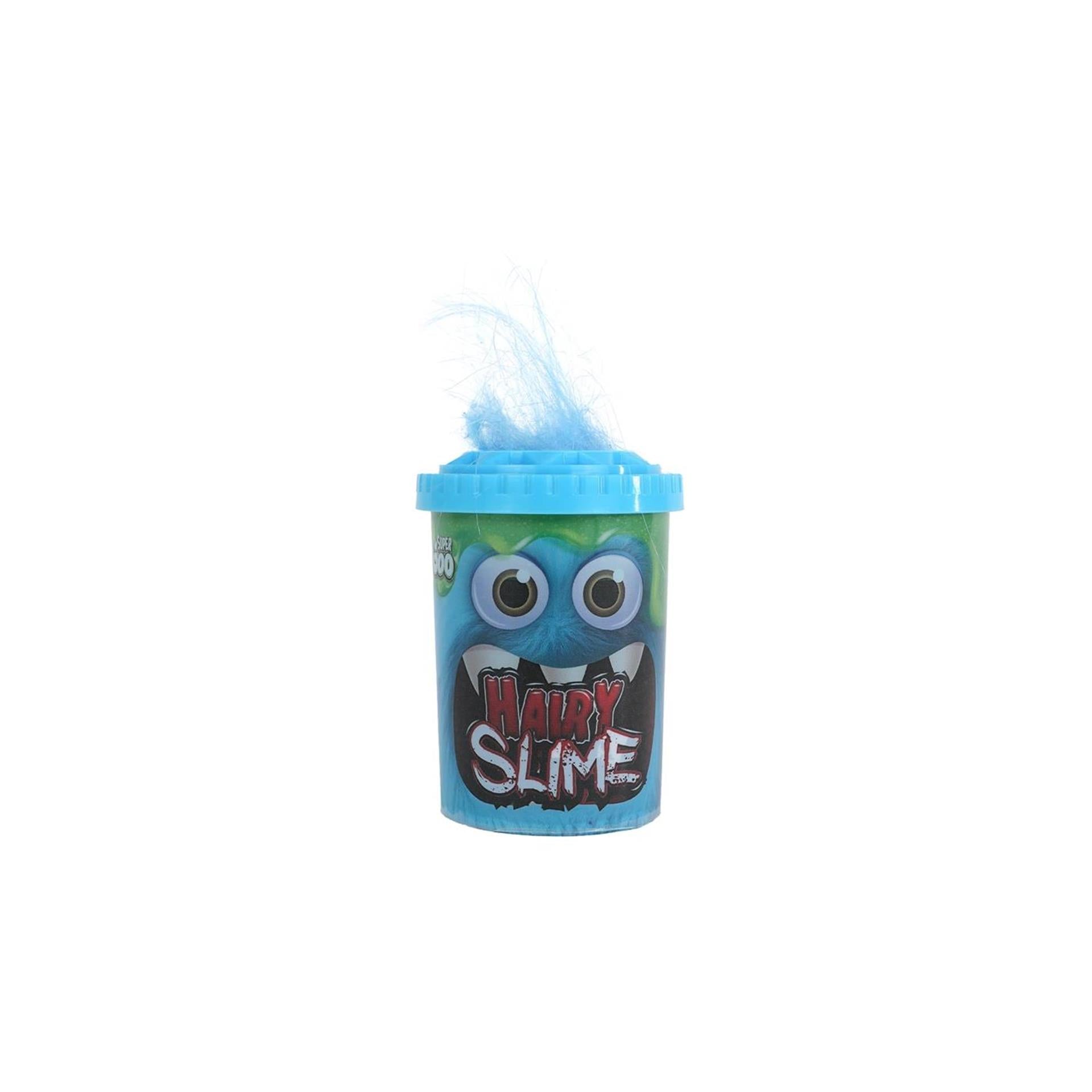 Slime harige monsters 100gram 4ass 8cm