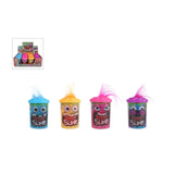 Slime harige monsters 100gram 4ass 8cm - afbeelding 1